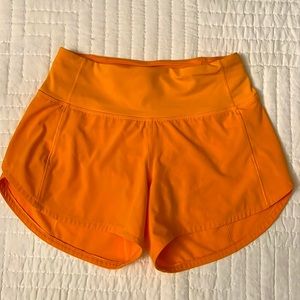 LULULEMON SPEED UP Shorts HR 4" Size 0